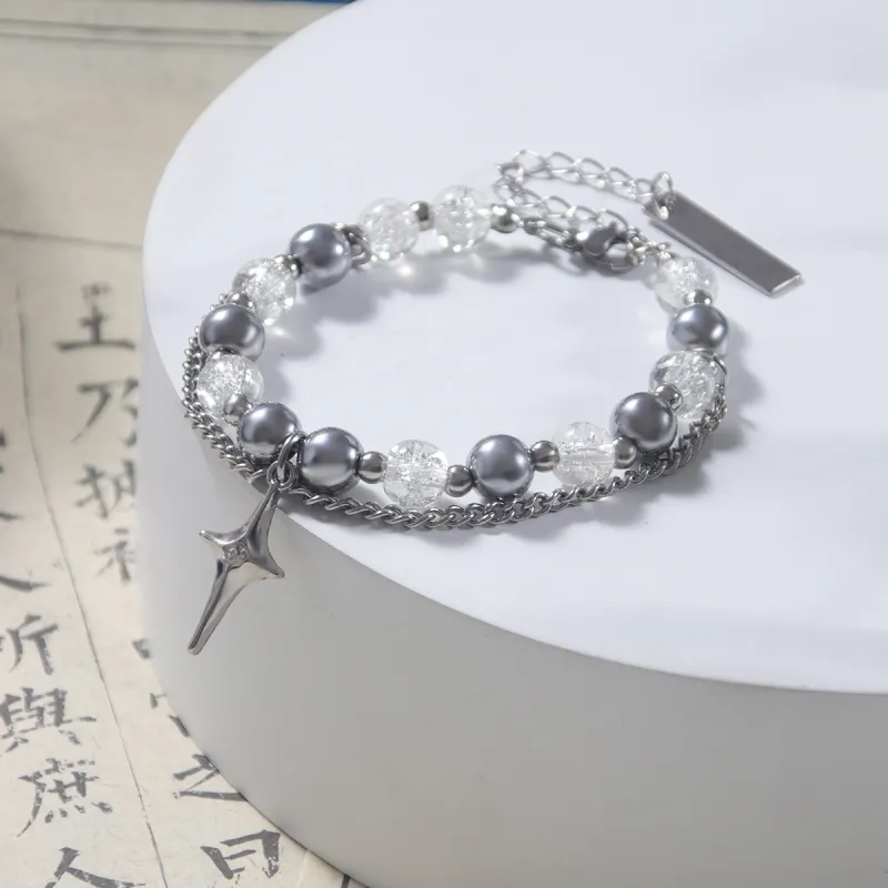 MEOBURLIY Colored Glaze Bracelets Unisex-4