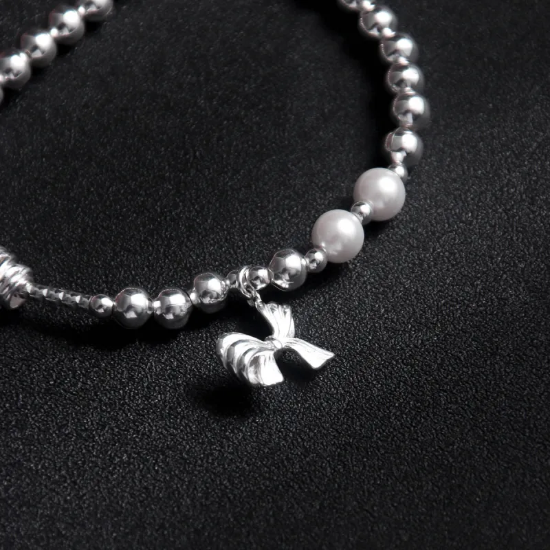 MEOBURLIY S925 Silver Bracelets Women's-6