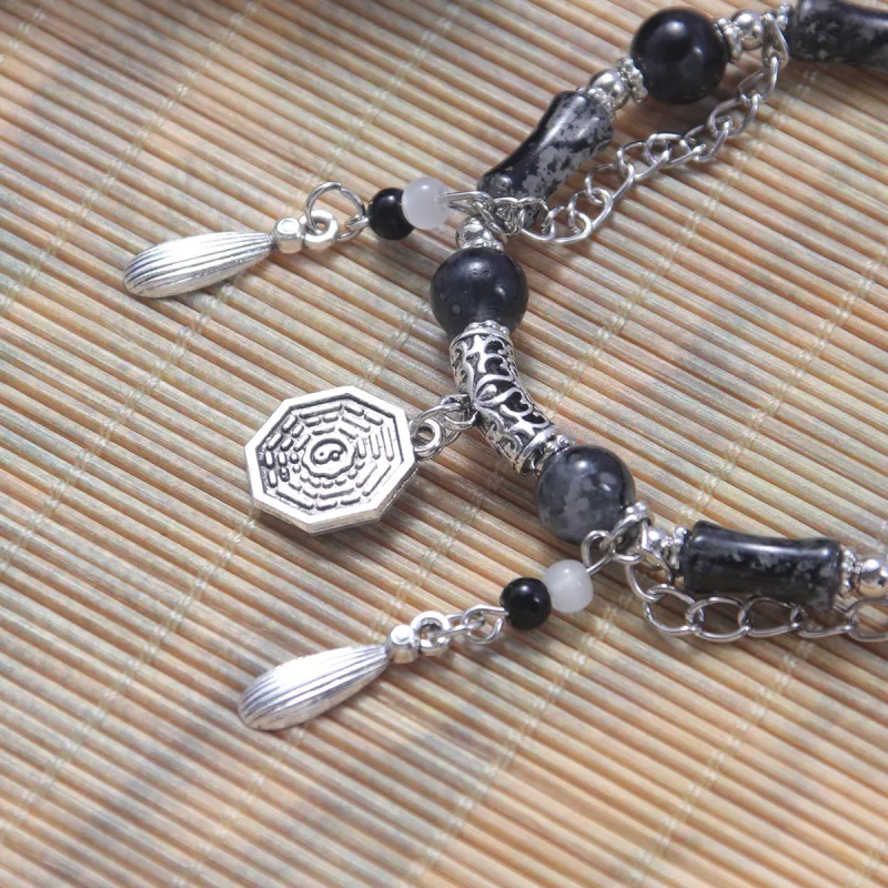 MEOBURLIY Colored Glaze Bracelets Unisex-6