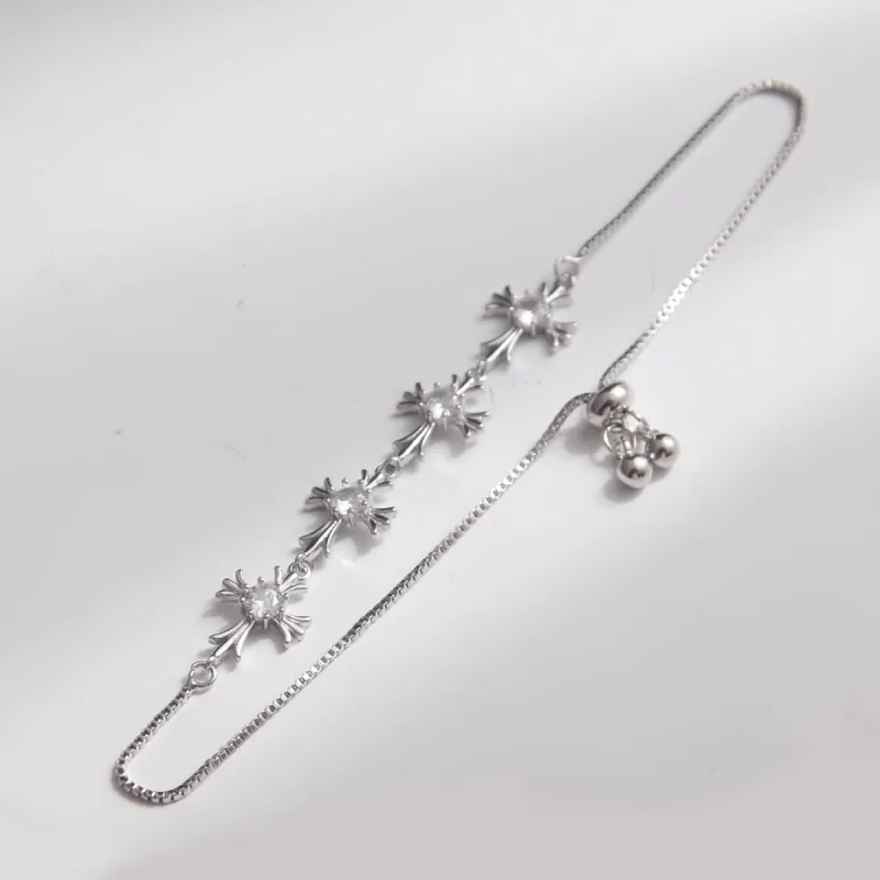 MEOBURLIY Zircon Bracelets Women's-3