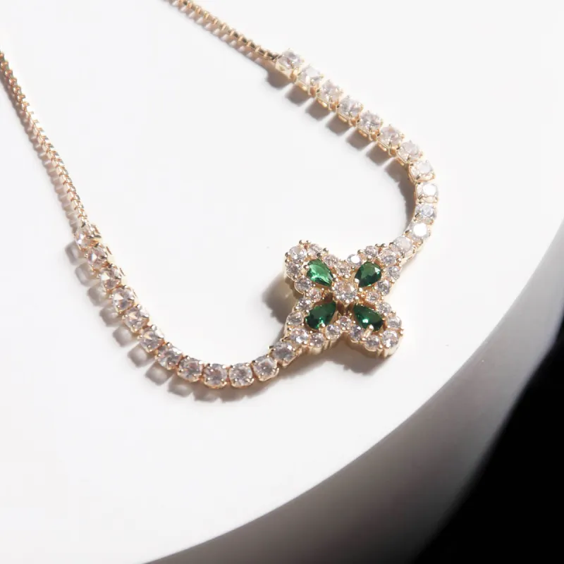 MEOBURLIY Zircon Bracelets Women's-5