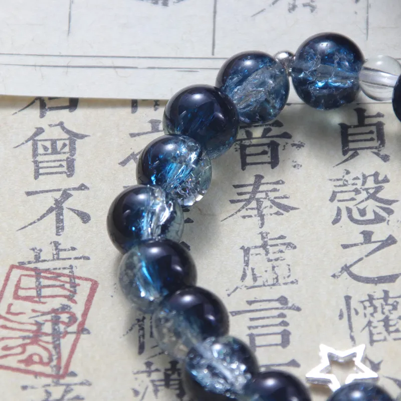 MEOBURLIY Colored Glaze Bracelets Women's-7