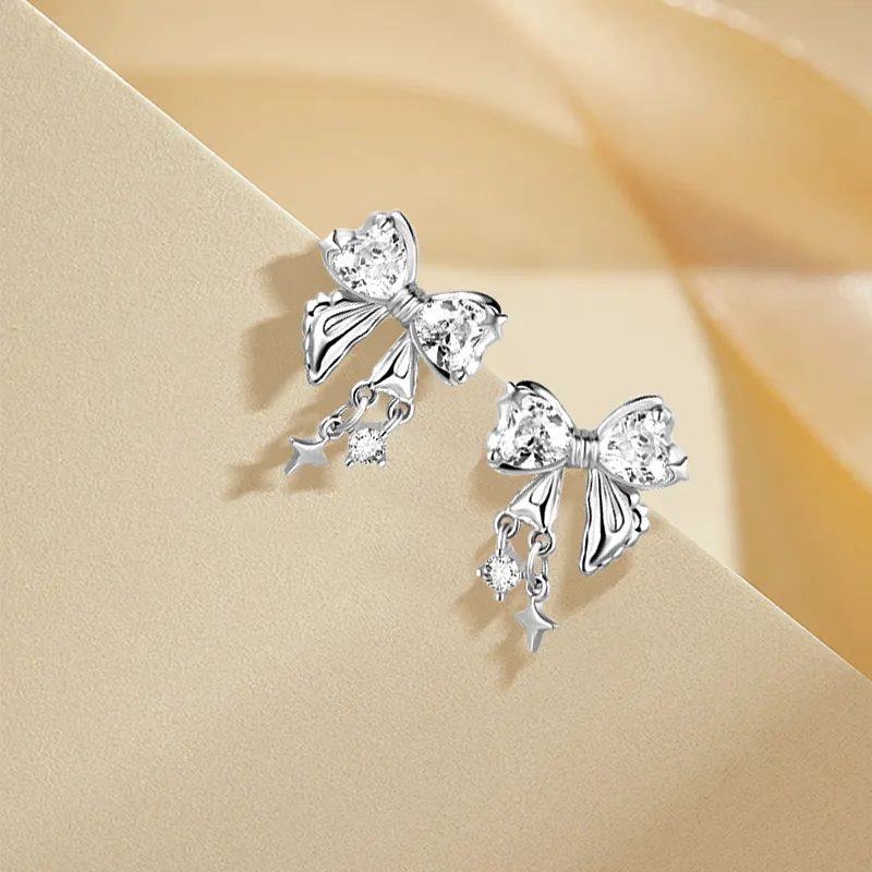 MEOBURLIY 999 Fine Silver Stud Earrings Unisex-4
