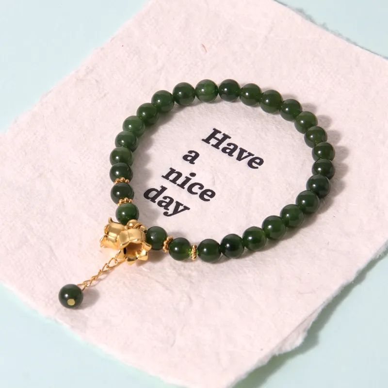 MEOBURLIY Colored Glaze Bracelets Women's-1