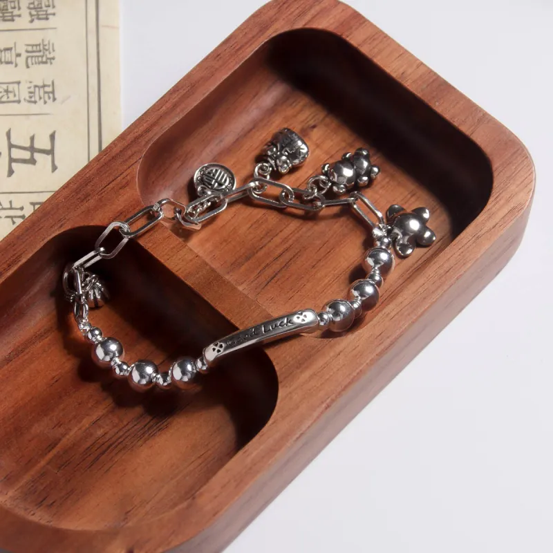 MEOBURLIY Alloy Bracelets Unisex-4