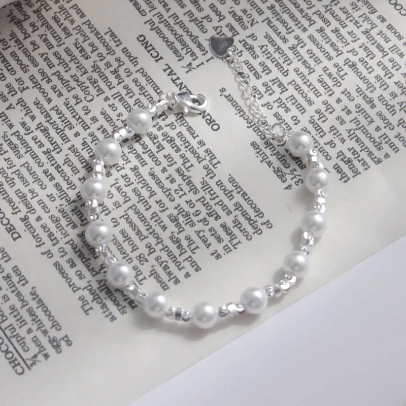 MEOBURLIY Pearl Bracelets Women's-2