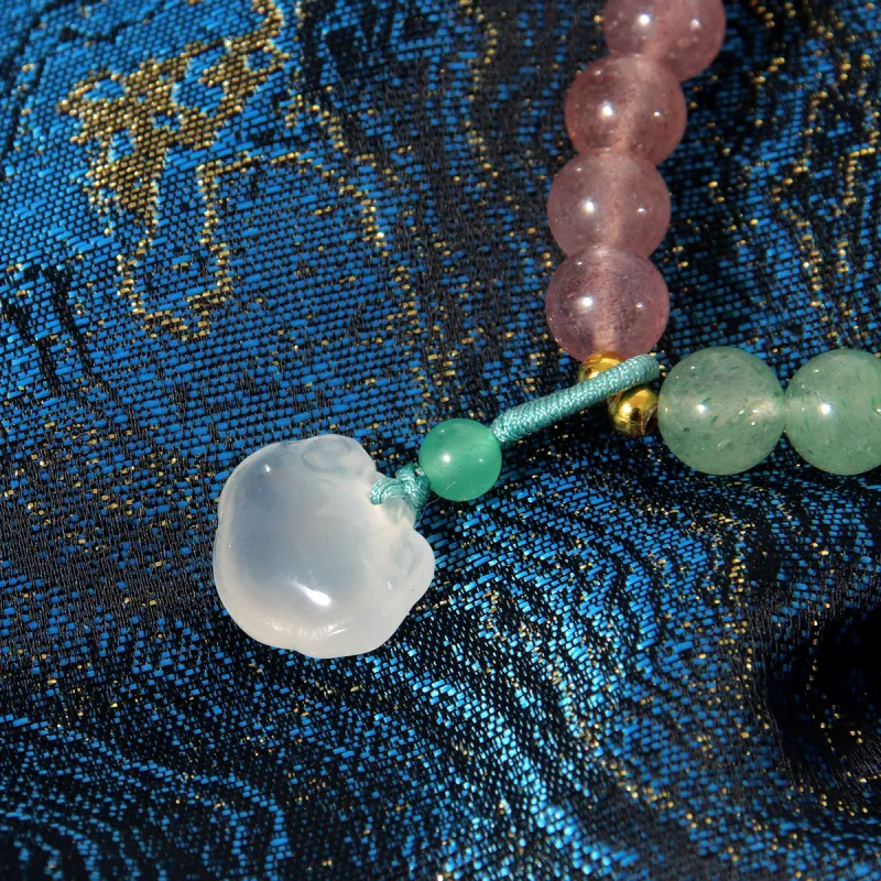 MEOBURLIY Colored Glaze Bracelets Women's-5