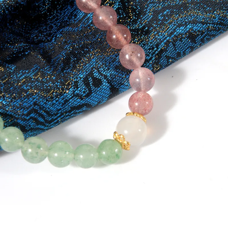 MEOBURLIY Colored Glaze Bracelets Women's-6