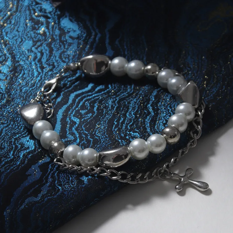 MEOBURLIY Alloy Bracelets Women's-6