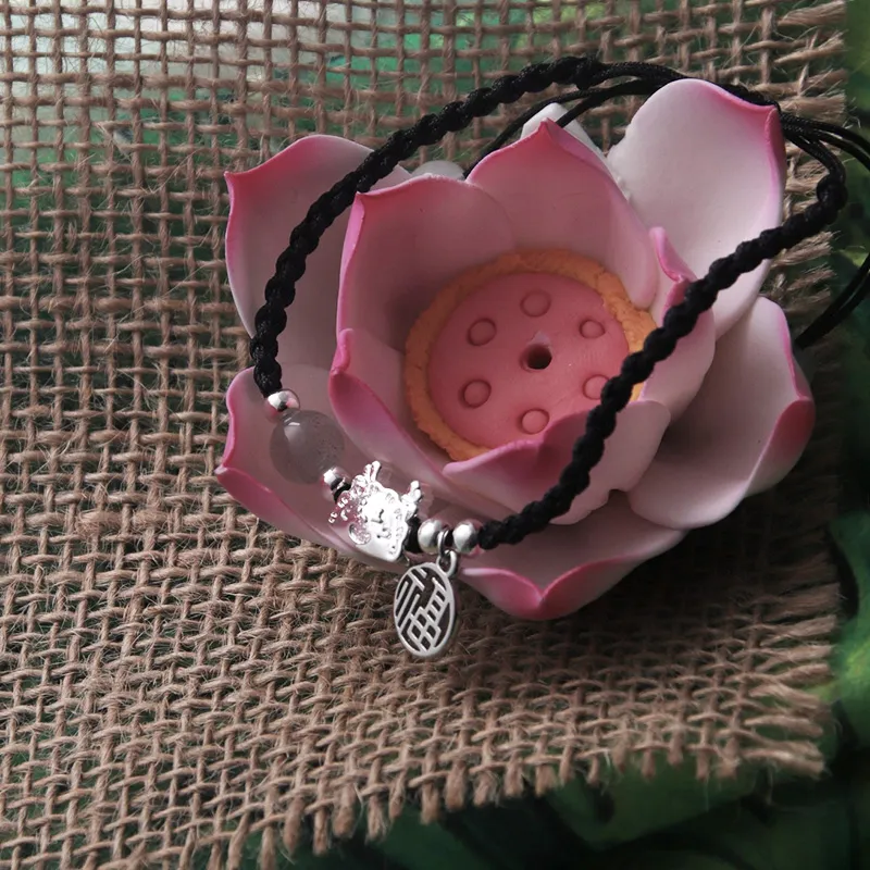 MEOBURLIY 925 Sterling Silver Bracelets Unisex-5