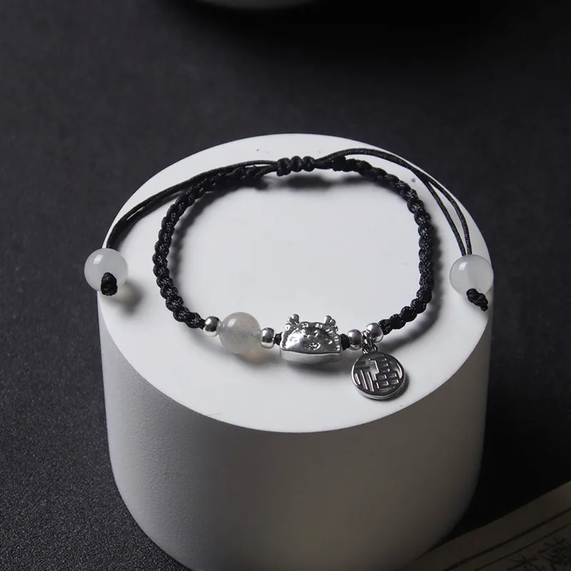 MEOBURLIY 925 Sterling Silver Bracelets Unisex-3