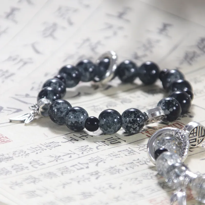 MEOBURLIY Colored Glaze Bracelets Unisex-8