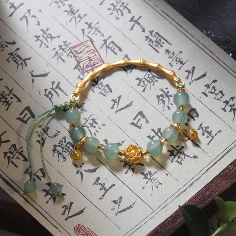 MEOBURLIY Colored Glaze Bracelets Women's-5
