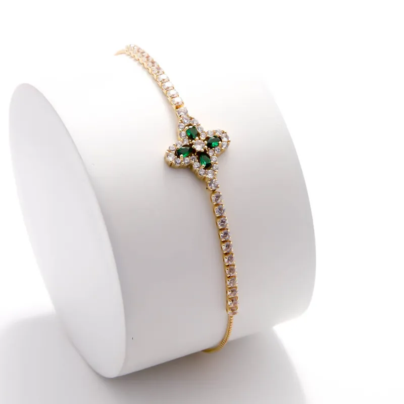 MEOBURLIY Zircon Bracelets Women's-7