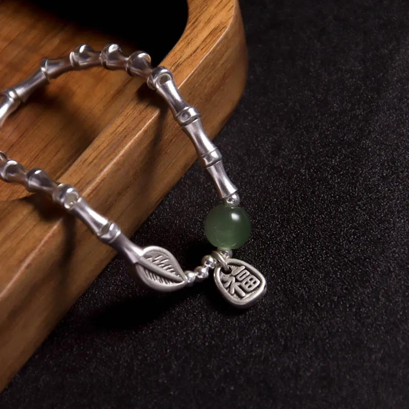 MEOBURLIY S925 Silver Bracelets Unisex-7