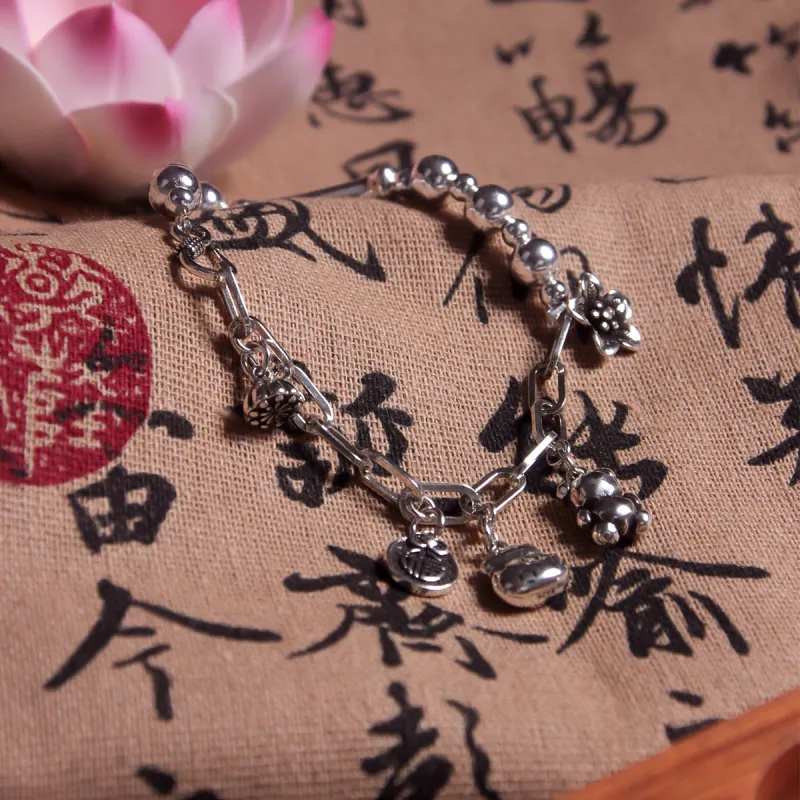 MEOBURLIY Alloy Bracelets Unisex-5