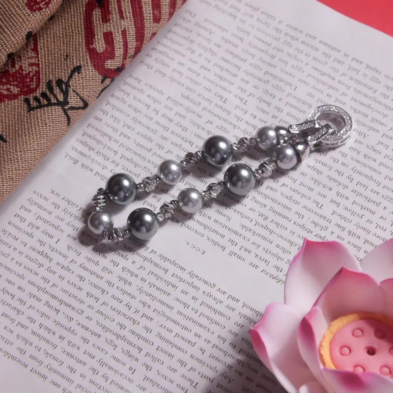 MEOBURLIY Faux Pearl Bracelets Women's-1