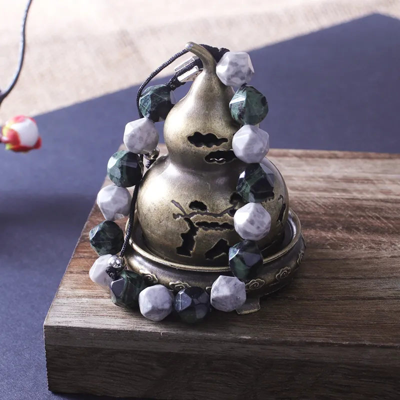 MEOBURLIY Map Stone Jade Bracelets Unisex-7