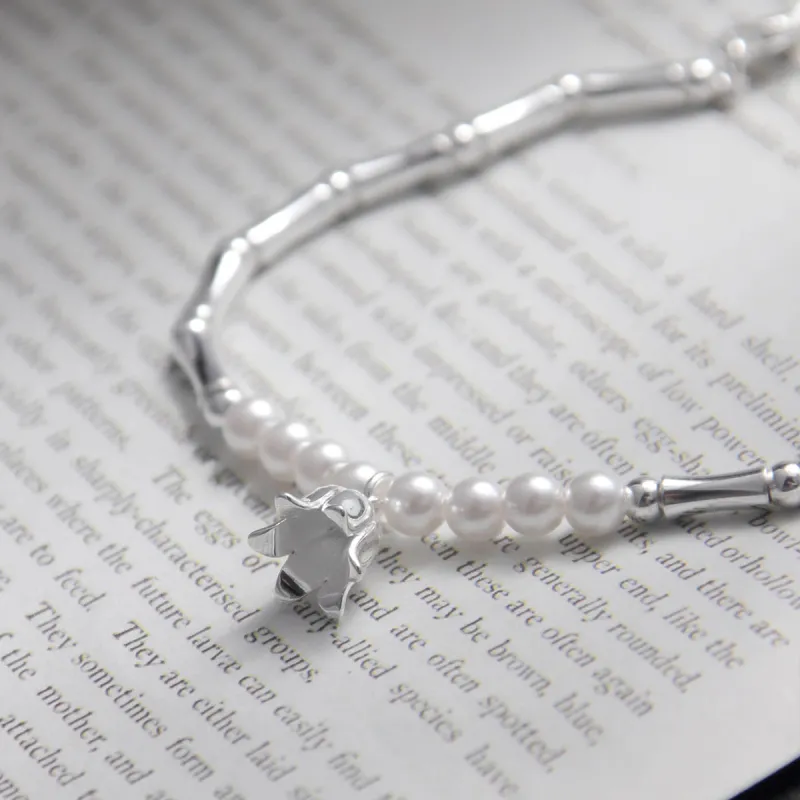 MEOBURLIY S925 Silver Bracelets Women's-3