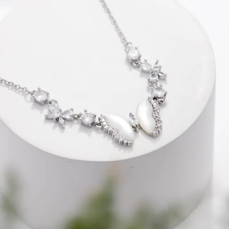 MEOBURLIY Zircon Bracelets Women's-6