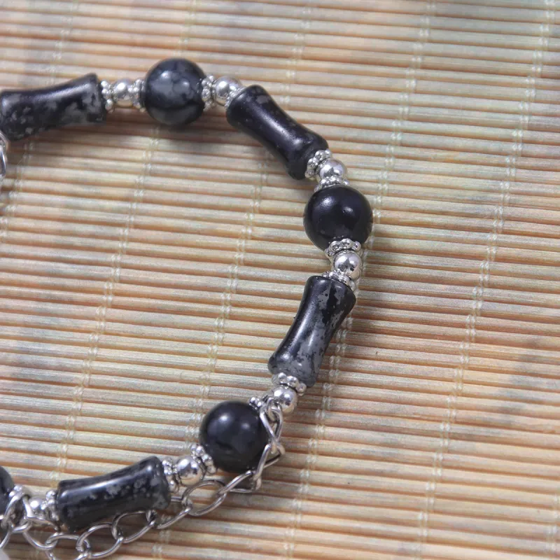 MEOBURLIY Colored Glaze Bracelets Unisex-7