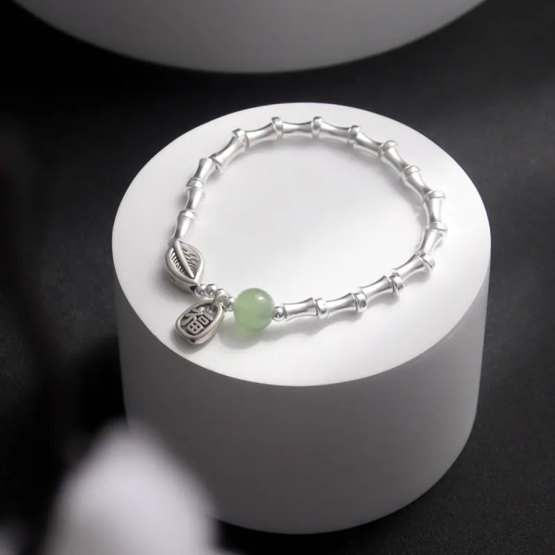MEOBURLIY S925 Silver Bracelets Unisex-2