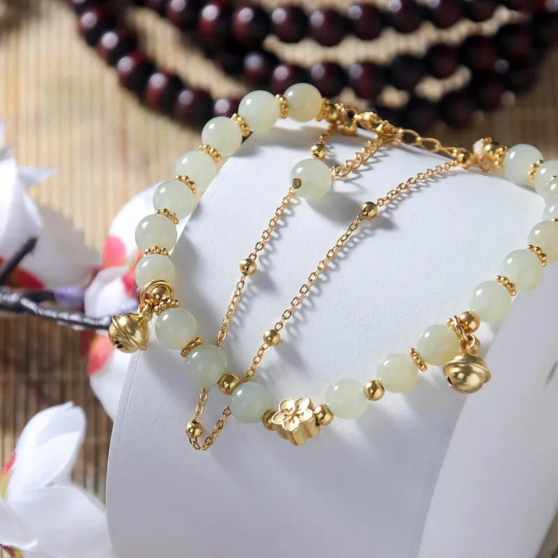 MEOBURLIY Colored Glaze Bracelets Women's-5