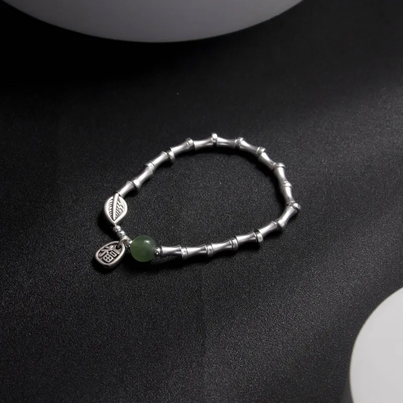 MEOBURLIY S925 Silver Bracelets Unisex-3