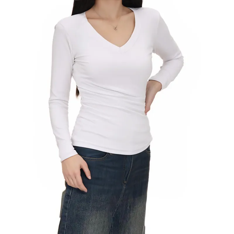 AWAO Long Sleeved T Shirts Women's-4