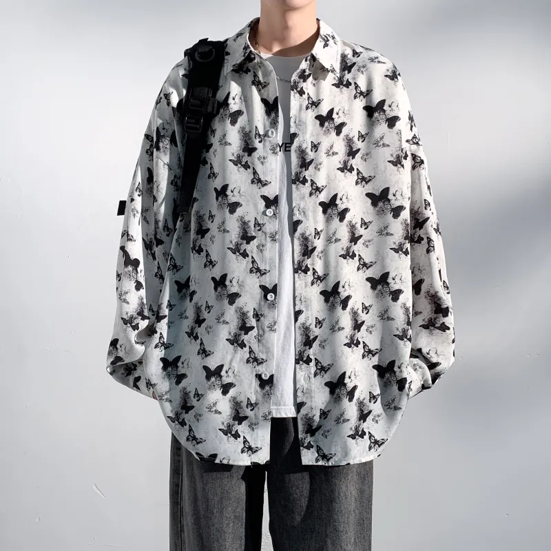 Kastinger Shirt Unisex Ink Wash Butterfly-2