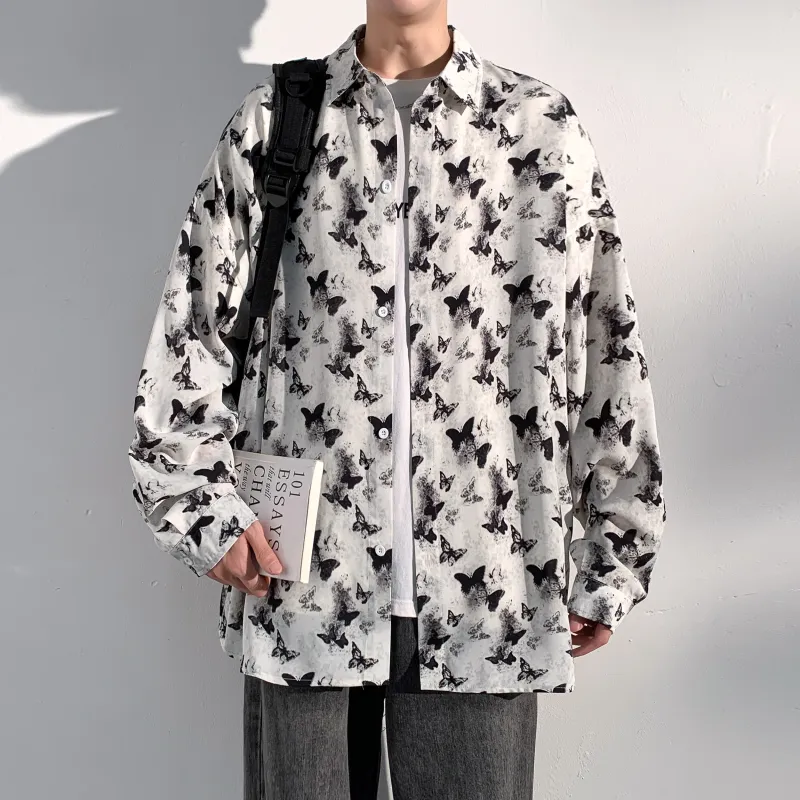 Kastinger Shirt Unisex Ink Wash Butterfly-6