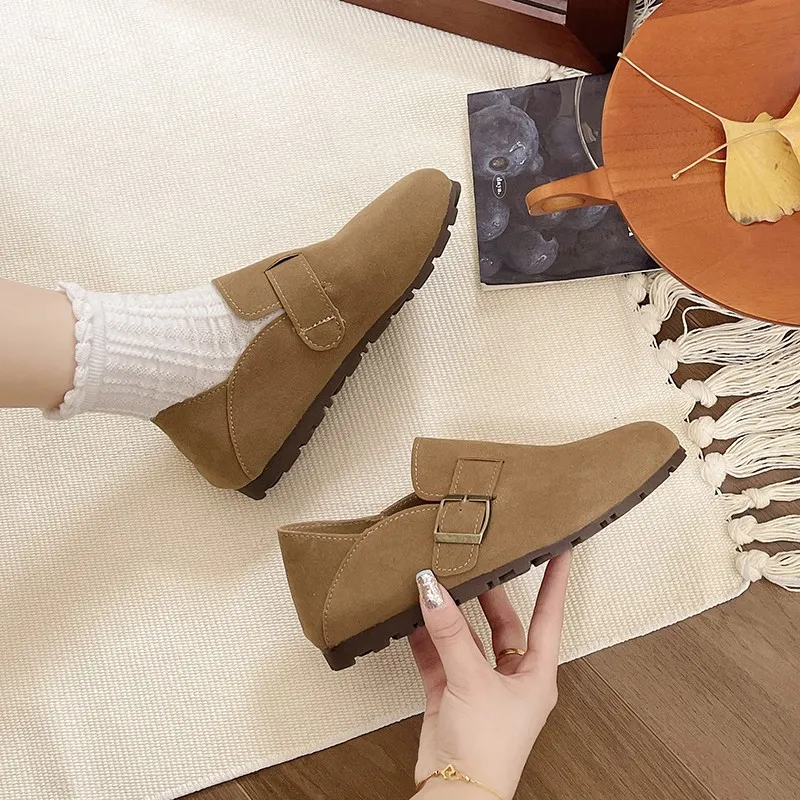 Yamada Hyakuju Home Slippers Brown Khaki-3