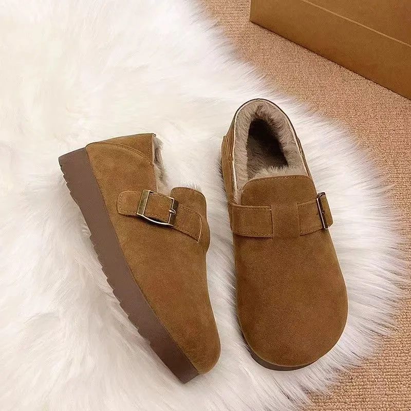 Yamada Hyakuju Home Slippers Dark Brown Khaki-2