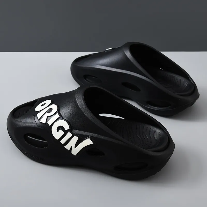 Yamada Hyakuju Slippers White Black, Black, Black Purple, Ecru Orange-6