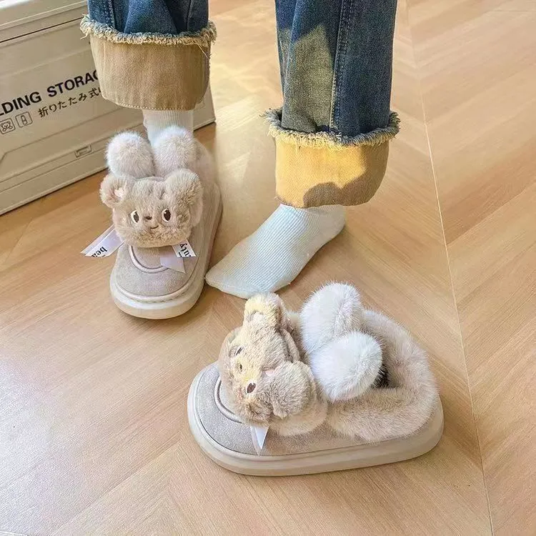 Yamada Hyakuju Slippers & Home Slippers Sand, Coffee-1