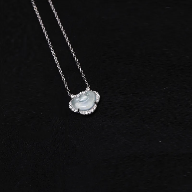 KALAIYIN Ice Type Jadeite Necklaces Kids'-1