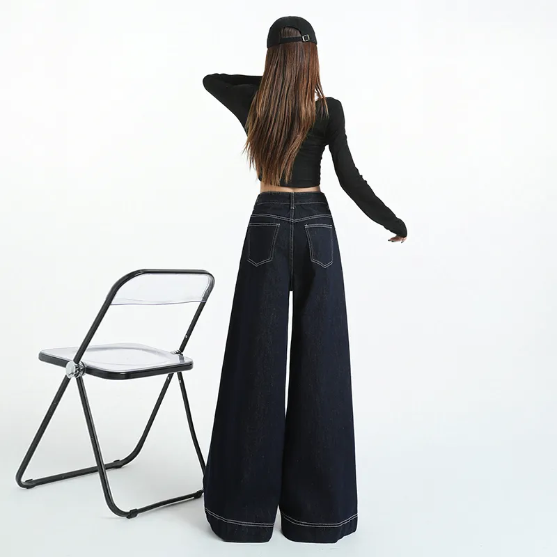 MPOX Jeans Women's Blue-1