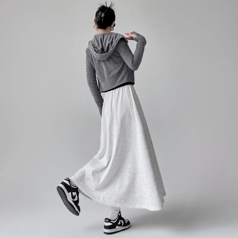 MPOX Casual Long Skirts Women's-9