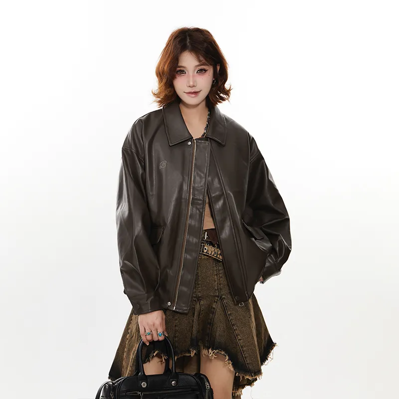 MPOX Leather Jackets Women's-4