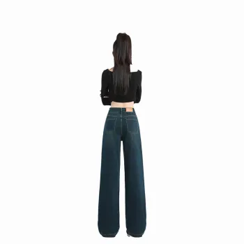 MPOX Jeans Women's Vintage Blue