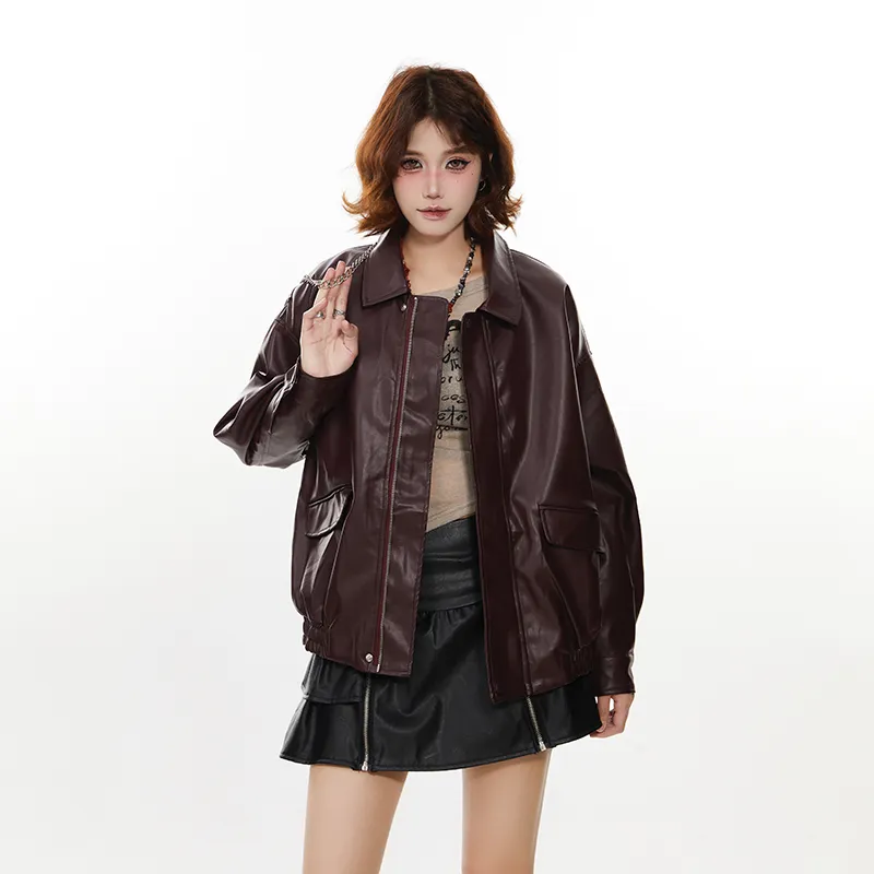 MPOX Leather Jackets Women's-2