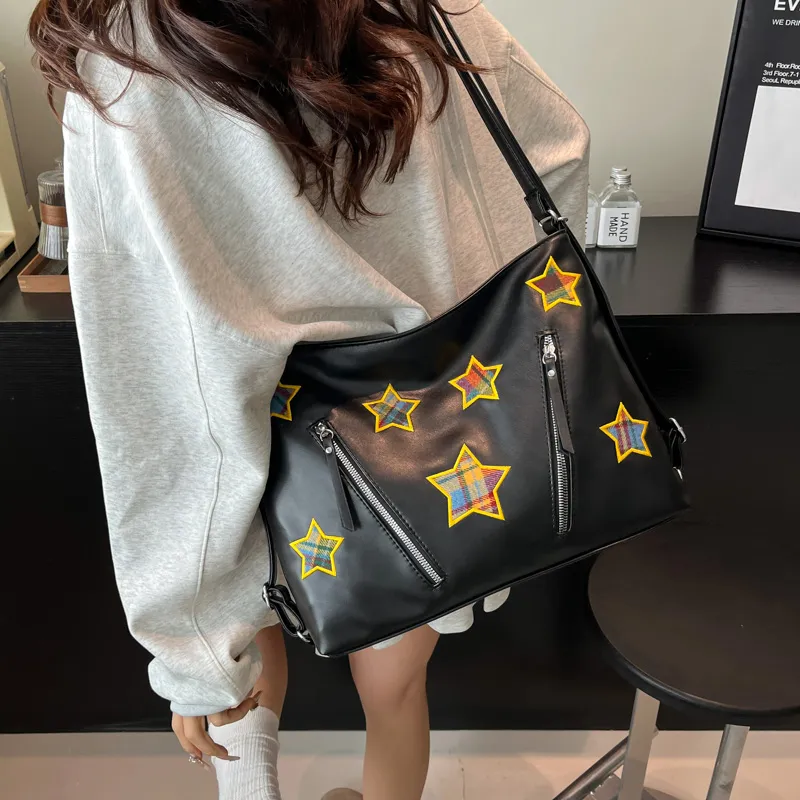 ROUNDOT PU Shoulder Bag Women's Multicolor-13