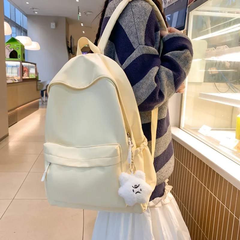 ROUNDOT Nylon Backpack Unisex Multicolor-27