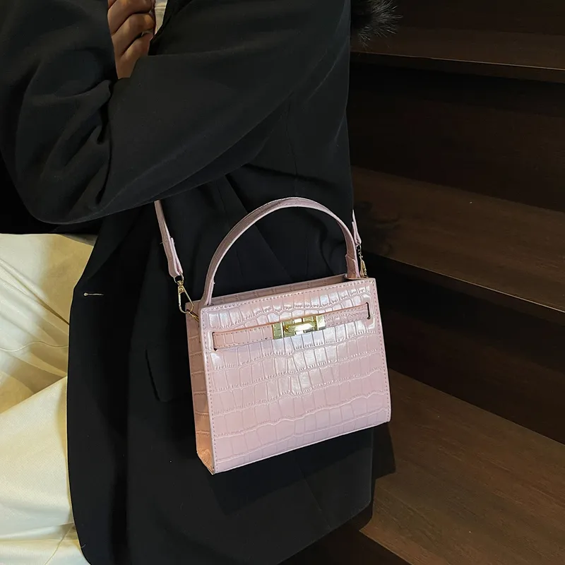ROUNDOT PU Crossbody Bag Regular Women's White/Black/Burgundy/Pink-23