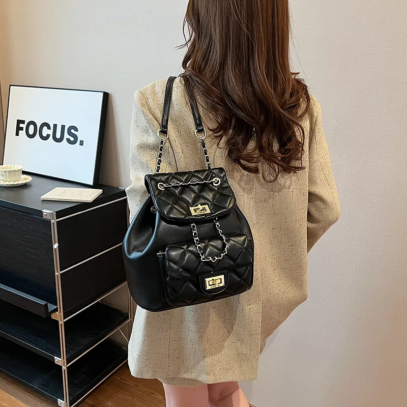 ROUNDOT PU Backpack Regular Women's Multicolor-17