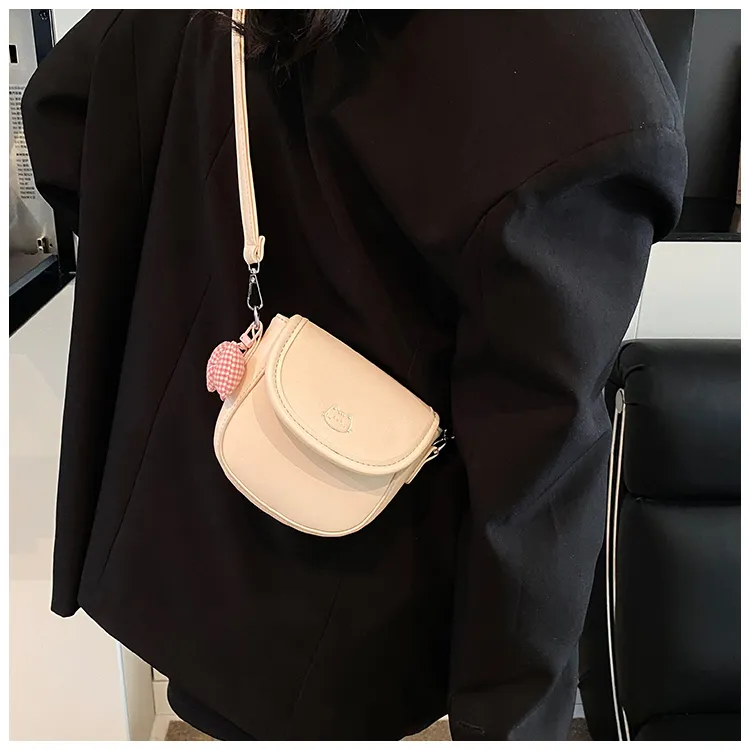 ROUNDOT PU Crossbody Bag Women's Multicolor-6
