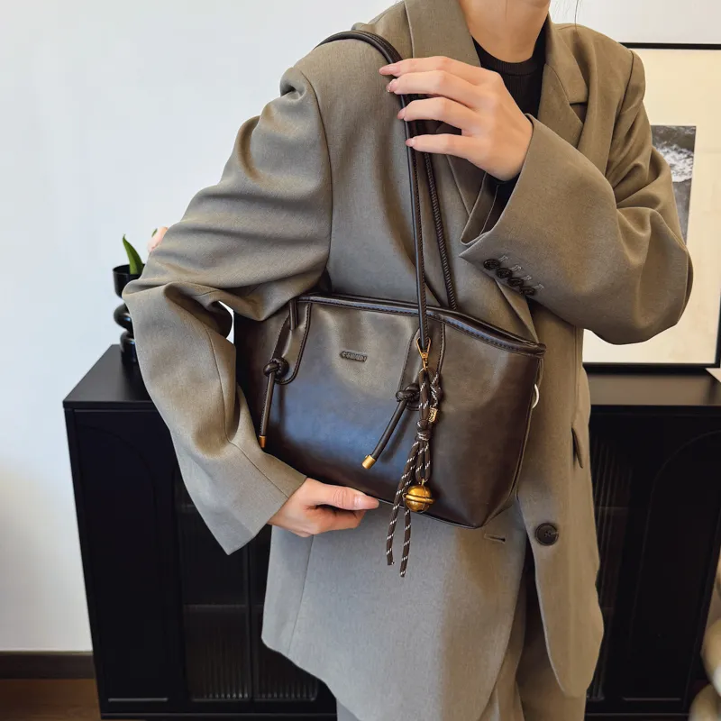 ROUNDOT PU Tote Bag Shoulder Bag Regular Women's Multicolor-17