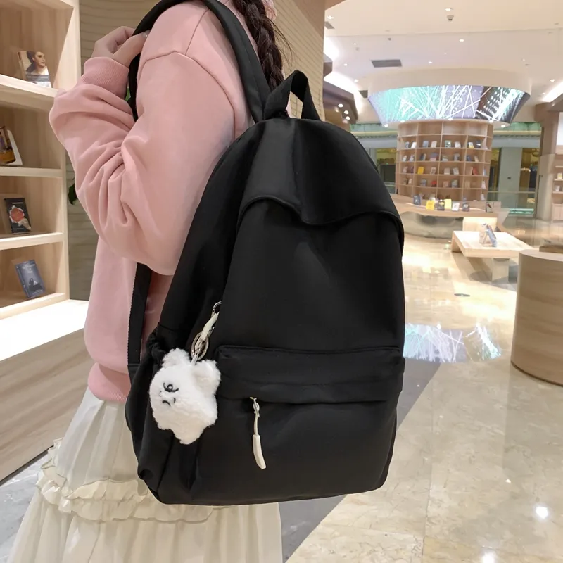 ROUNDOT Nylon Backpack Unisex Multicolor-30