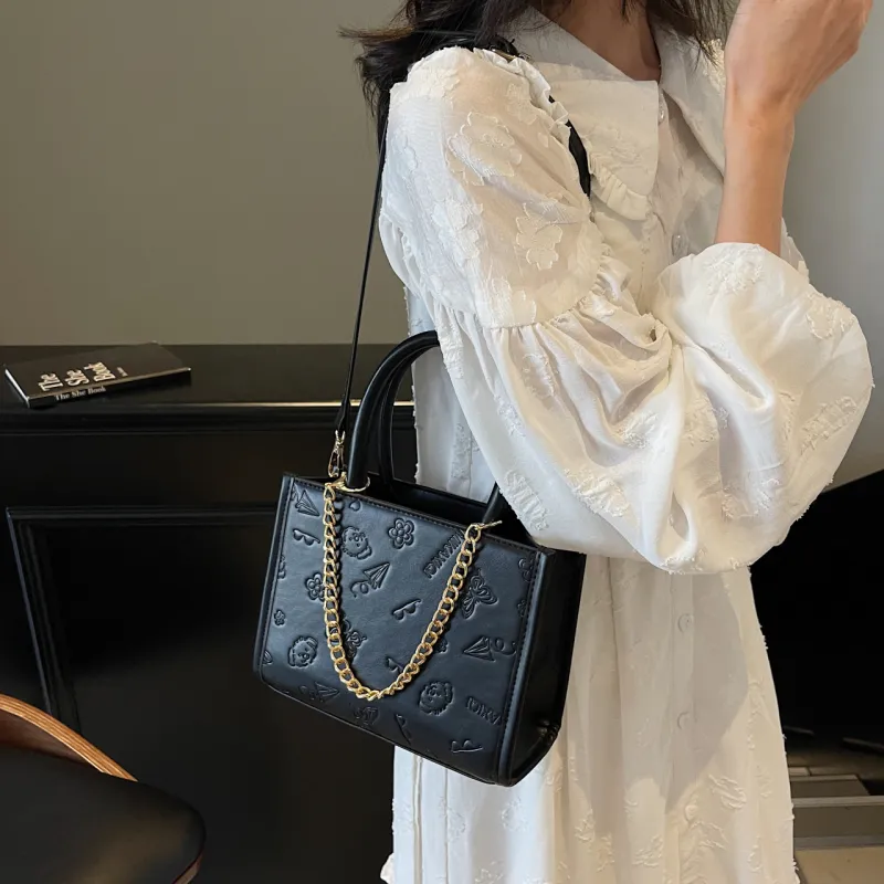 ROUNDOT PU One Shoulder Handbags Regular Women's Multicolor-16