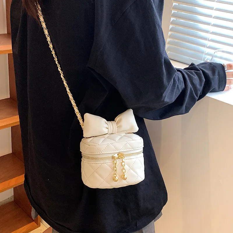 ROUNDOT PU Crossbody Bag Regular Women's White/Black/Pink/Yellow/Green-6